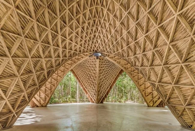 BIM建筑|Luum寺，竹参数化下的天然之美 / CO-LAB Design Office