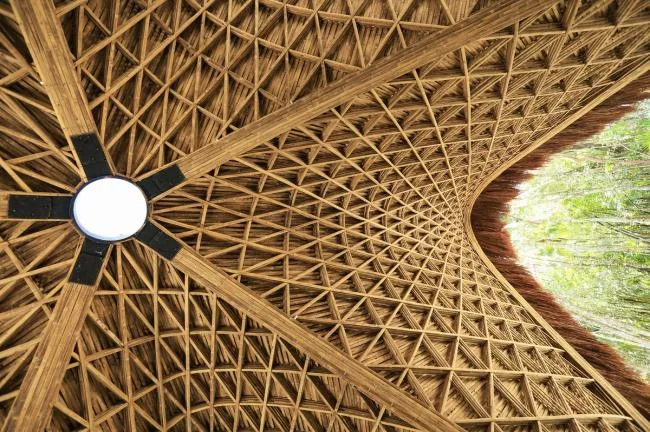 BIM建筑|Luum寺，竹参数化下的天然之美 / CO-LAB Design Office