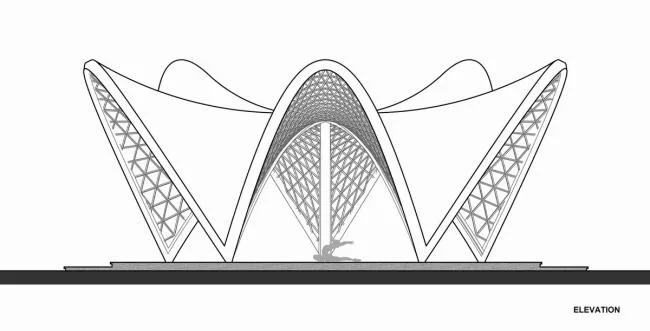 BIM建筑|Luum寺，竹参数化下的天然之美 / CO-LAB Design Office