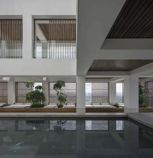 BIM建筑|吉隆坡阿丽拉孟沙酒店，内嵌的天井 / 如恩设计研讨室