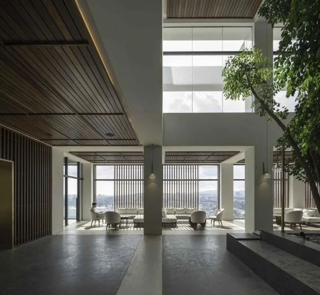 BIM建筑|吉隆坡阿丽拉孟沙酒店，内嵌的天井 / 如恩设计研讨室