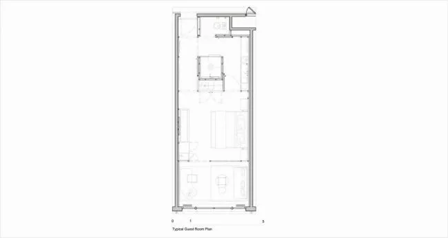 BIM建筑|吉隆坡阿丽拉孟沙酒店，内嵌的天井 / 如恩设计研讨室