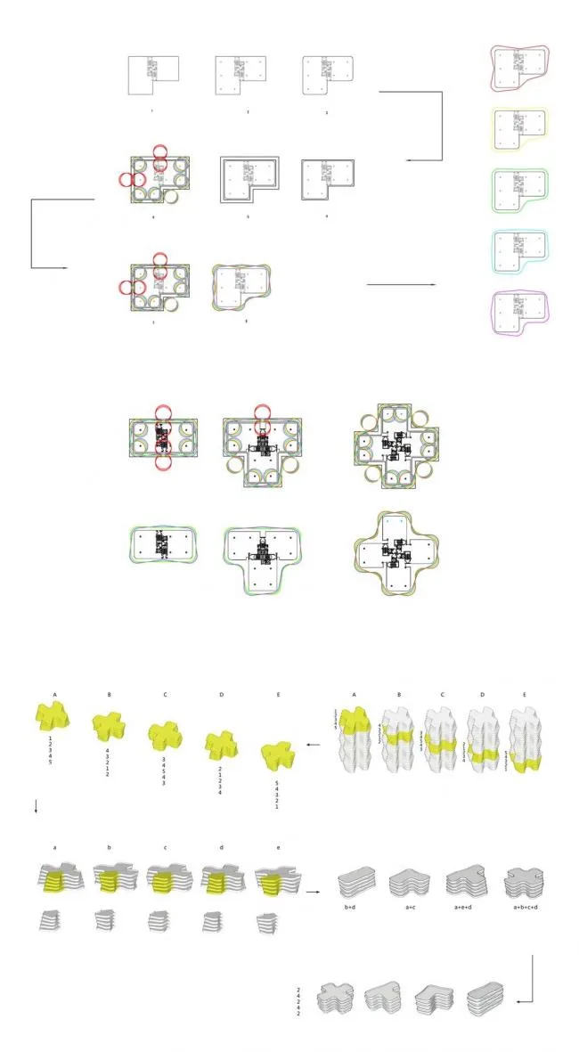 BIM建筑|宛若柔柔翻腾的海浪：天筠产业办公组团 / 第一实践建筑设计