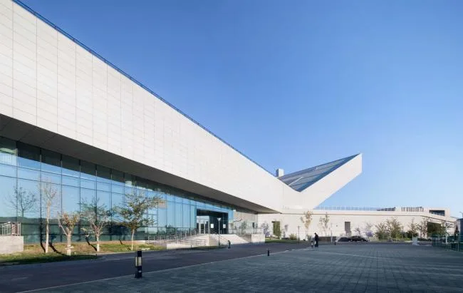 BIM建筑|扬帆远航的“沙漠方船”：克拉玛依区域数字收集把持中间 / 上海华都建筑计划设计