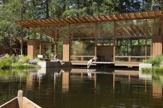BIM建筑|与丛林共居——纽伯格私宅 / Cutler Anderson Architects