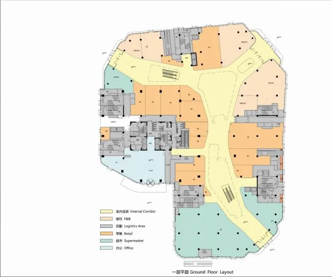 BIM建筑|城市共生空间——南京世茂智汇园 & 52+Mini Mall / 成执设计