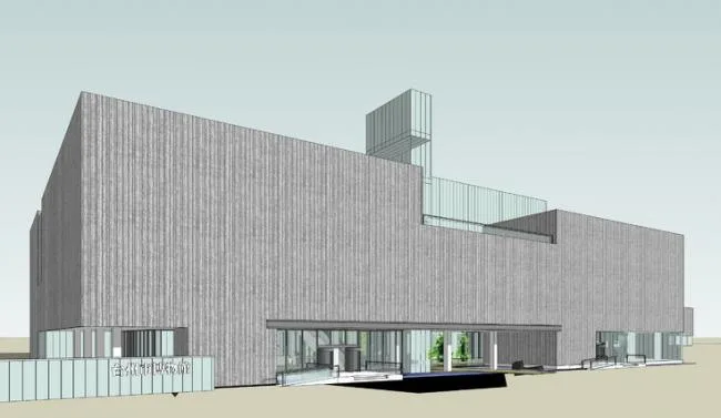 Sketchup文化模型|博物馆，文化建筑，现代风格