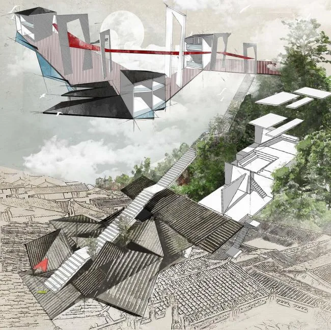 BIM建筑|年夜美不言，安之若宿 · 山 / STUDIO QI