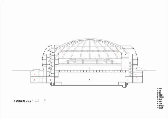 BIM建筑|北京建筑年夜学年夜兴校区体育馆 / 北京建工建筑设计研讨院