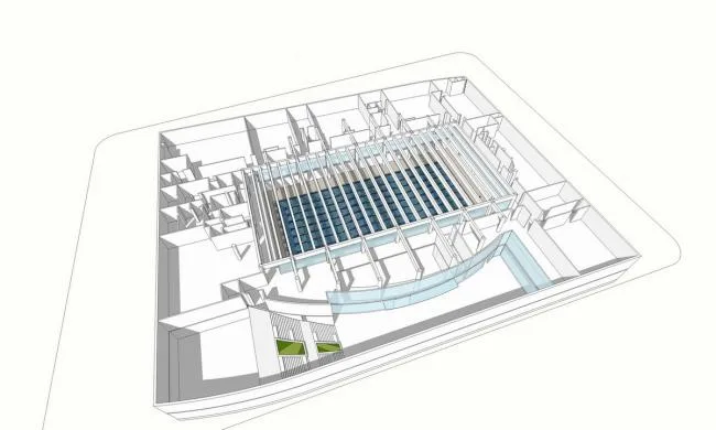 BIM建筑|北京建筑年夜学年夜兴校区体育馆 / 北京建工建筑设计研讨院
