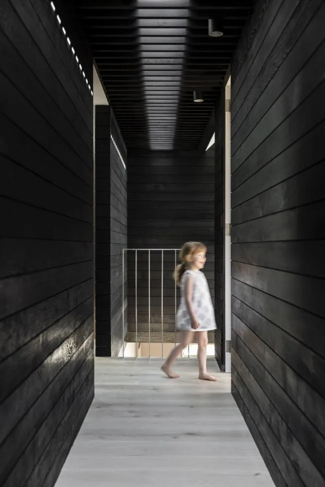 BIM建筑|口角几何修建成的儿童积木：双子顶别墅 / Benn & Penna Architecture