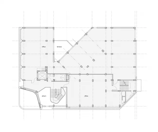 BIM建筑|直面微风，温顺而强盛的气场——静安商楼建筑更新 / ArchUnits|一栋设计工作室
