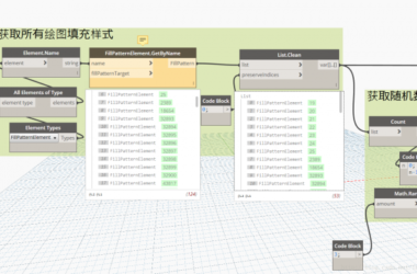 Dynamo_随机获取填充样式-BIM建筑网