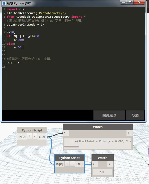 Revit中Dynamo编程——Python代码