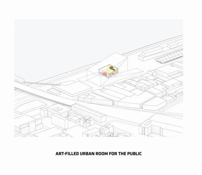BIM建筑|“MÉCA文化经济创意中间”，喷砂混凝土的资料质感 / BIG