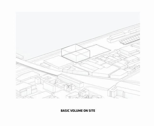 BIM建筑|“MÉCA文化经济创意中间”，喷砂混凝土的资料质感 / BIG