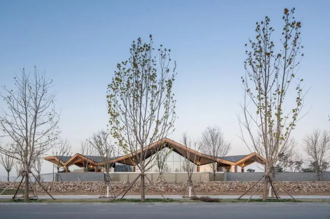 BIM建筑|朔方野奢，明心菩提：拉唯那体验中间 / PTA上海柏涛