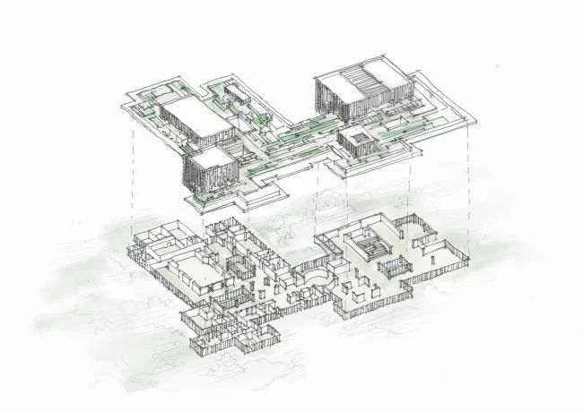 BIM建筑|消隐于天然，唐仲英基金会中国中间 / 浙江年夜学建筑设计研讨院