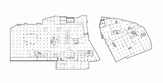 BIM建筑|轻轻“躺”在山丘上的玻璃盒子：加兰蒂银行科技园区 / ERA Architects