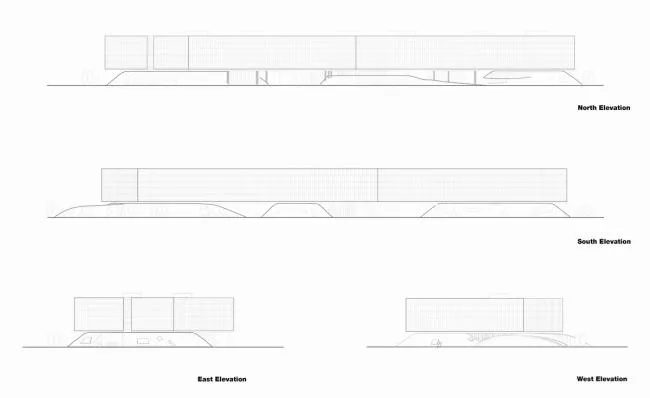 BIM建筑|轻轻“躺”在山丘上的玻璃盒子：加兰蒂银行科技园区 / ERA Architects
