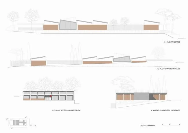 BIM建筑|Montbau 藏书楼