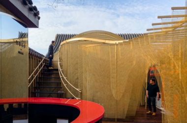 BIM建筑|传统中国元素的现代碰撞与感知：北京雀巢感 CAFÉ / RSAA/庄子玉工作室-BIM建筑网