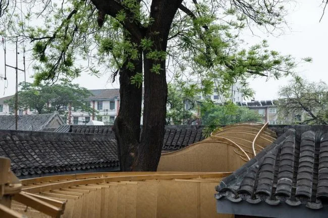 BIM建筑|传统中国元素的现代碰撞与感知：北京雀巢感 CAFÉ / RSAA/庄子玉工作室