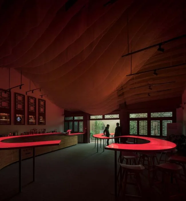 BIM建筑|传统中国元素的现代碰撞与感知：北京雀巢感 CAFÉ / RSAA/庄子玉工作室