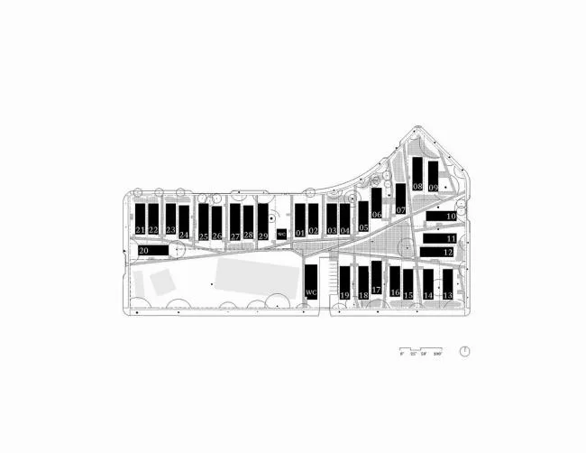 BIM建筑|儿童简笔画里的村落田园社区：Bastion 退伍甲士社区 / OJT