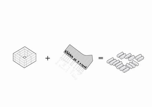 BIM建筑|儿童简笔画里的村落田园社区：Bastion 退伍甲士社区 / OJT