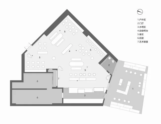 BIM建筑|城市山川——喜茶厦门磐基名品中间店 / BloomDesign绽放设计