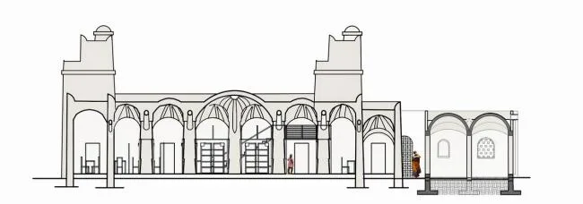 BIM建筑|HIKMA藏书楼：宗教与世俗完善联合的综合体 / atelier masōmī + studio chahar