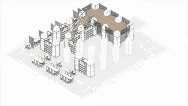 BIM建筑|HIKMA藏书楼：宗教与世俗完善联合的综合体 / atelier masōmī + studio chahar