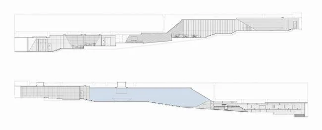 BIM建筑|赛博·悠游中间 媒体材质焕发地下室的新生 / SODA建筑师事务所