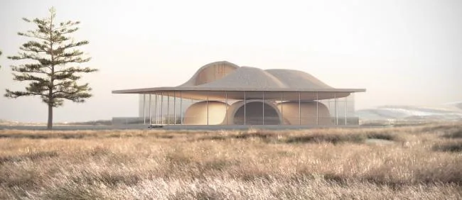 BIM建筑|伊朗经典建筑元素“四拱顶”的现代重组