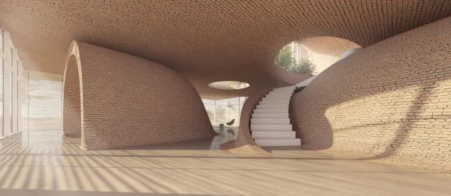 BIM建筑|伊朗经典建筑元素“四拱顶”的现代重组