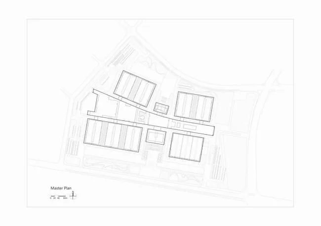 BIM建筑|石家庄国际会展中间，世界最年夜悬索构造展厅 / 清华年夜学建筑设计研讨院