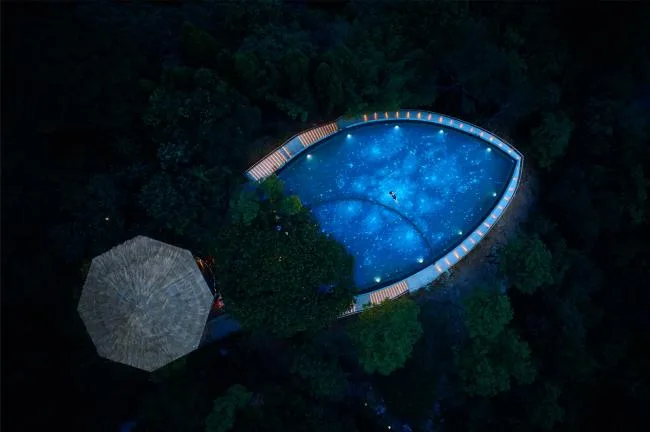 BIM建筑|星船——富春江干的空中泳池 / 中国美术学院景致建筑设计研讨总院