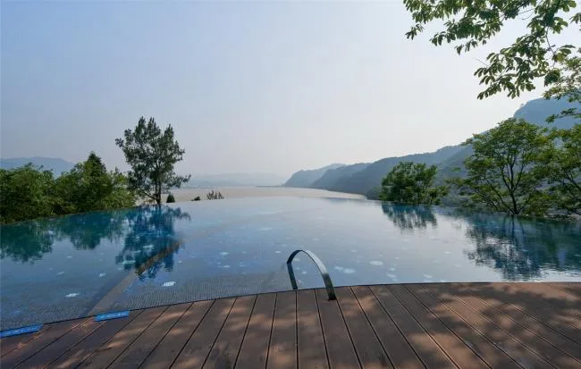 BIM建筑|星船——富春江干的空中泳池 / 中国美术学院景致建筑设计研讨总院