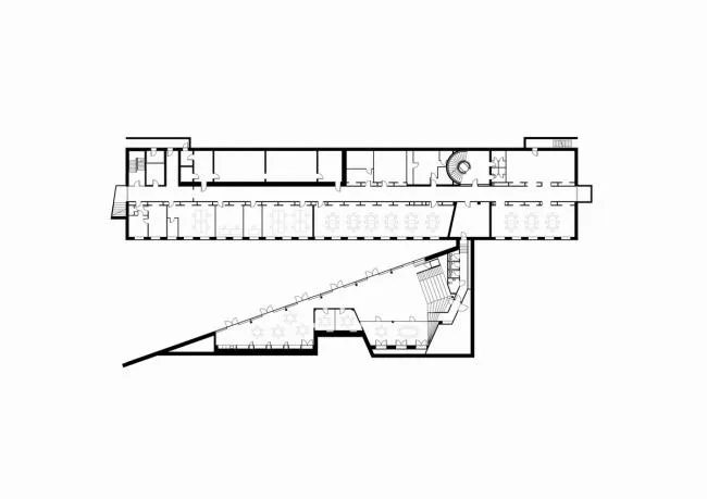 BIM建筑|发展于地面，倾斜直上：丹麦红十字会自愿者之家 / COBE
