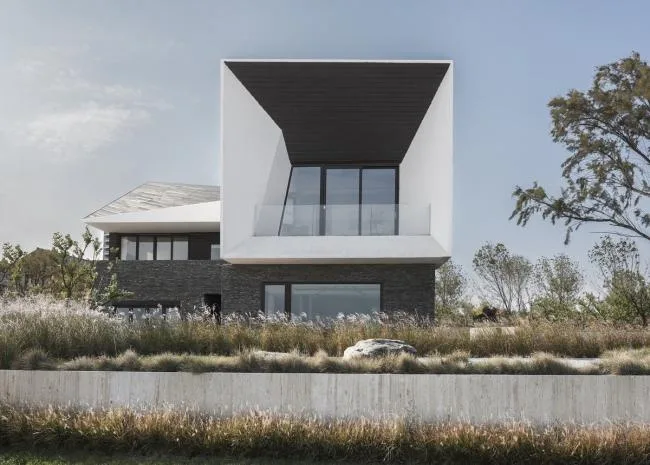 BIM建筑|海边的粗野主义室第——临海T宅，秦皇岛 / META-工作室