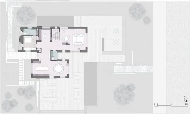 BIM建筑|海边的粗野主义室第——临海T宅，秦皇岛 / META-工作室