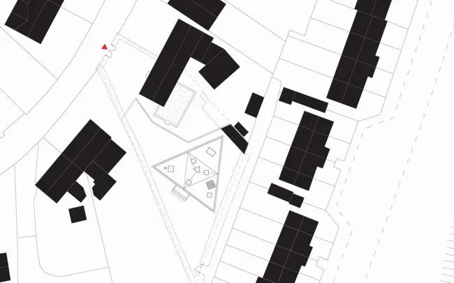 BIM建筑|背对背围绕一体的三角室第／Urban Agency