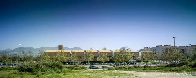 BIM建筑|如小伴侣般整洁排队：教师培训中间 / Ramón Fernández-Alonso