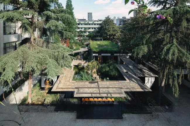 BIM建筑|侠客岛花圃岛天井更新 / 門口建筑工作室
