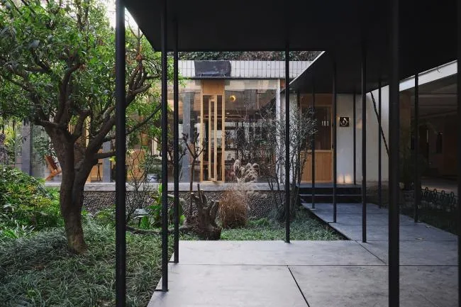 BIM建筑|侠客岛花圃岛天井更新 / 門口建筑工作室