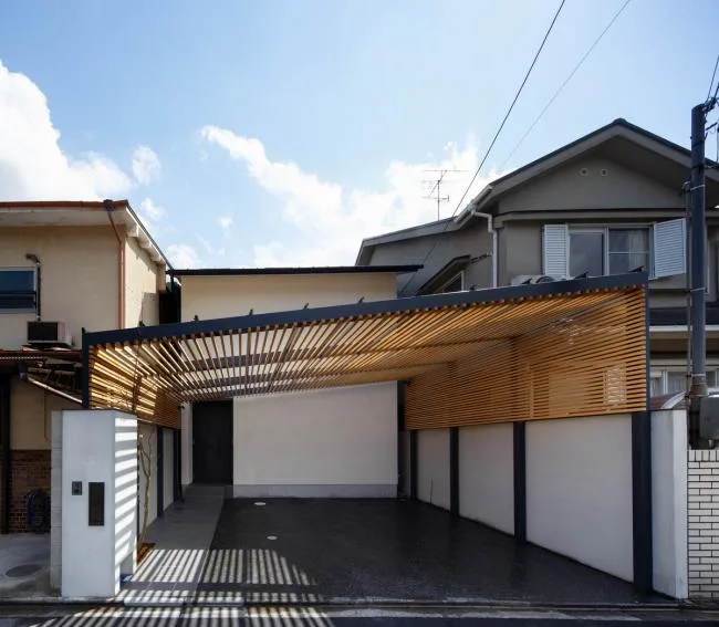 BIM建筑|京都之宅，将天井搬进家里 / 07BEACH