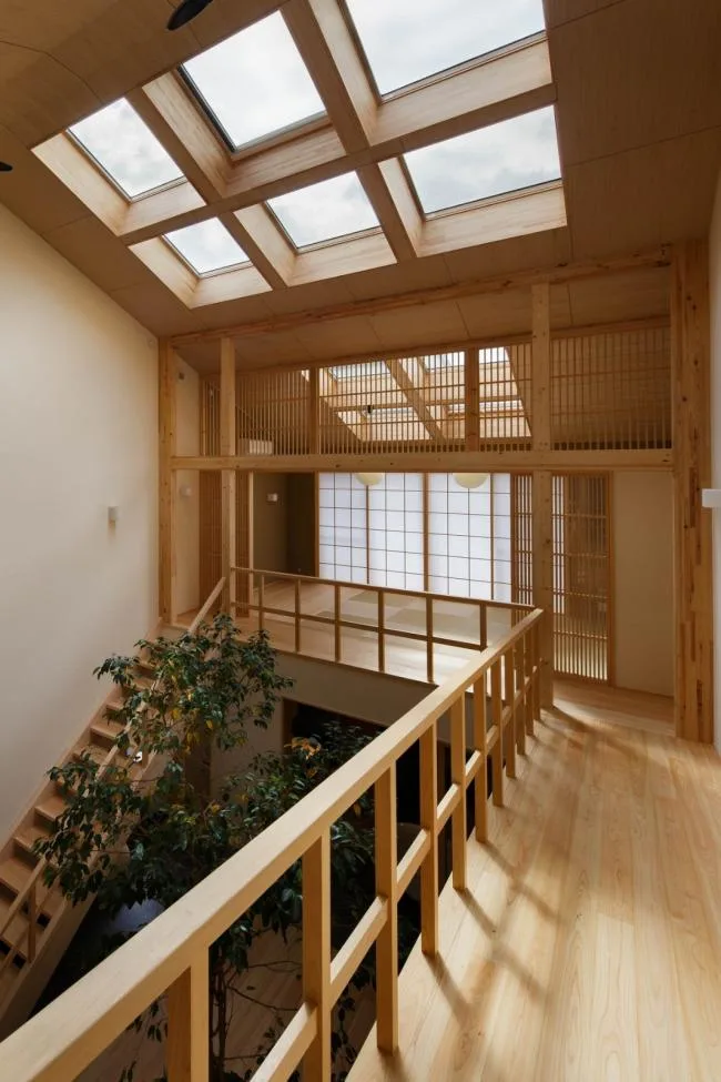 BIM建筑|京都之宅，将天井搬进家里 / 07BEACH