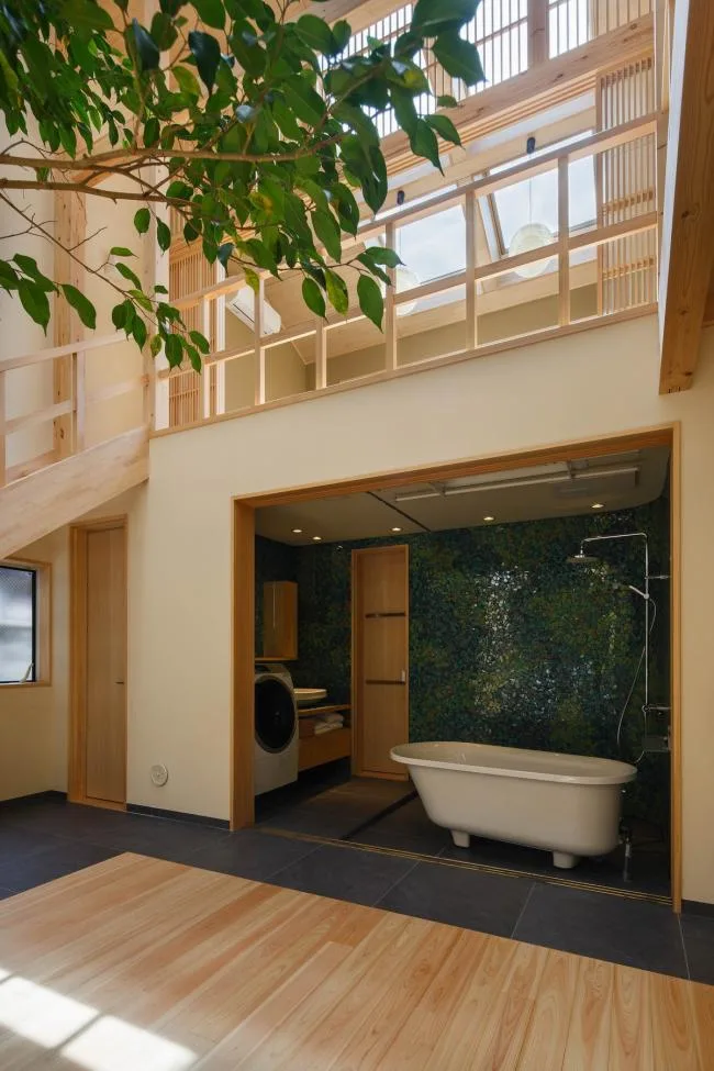 BIM建筑|京都之宅，将天井搬进家里 / 07BEACH