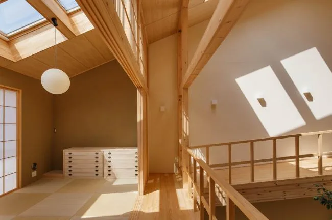BIM建筑|京都之宅，将天井搬进家里 / 07BEACH